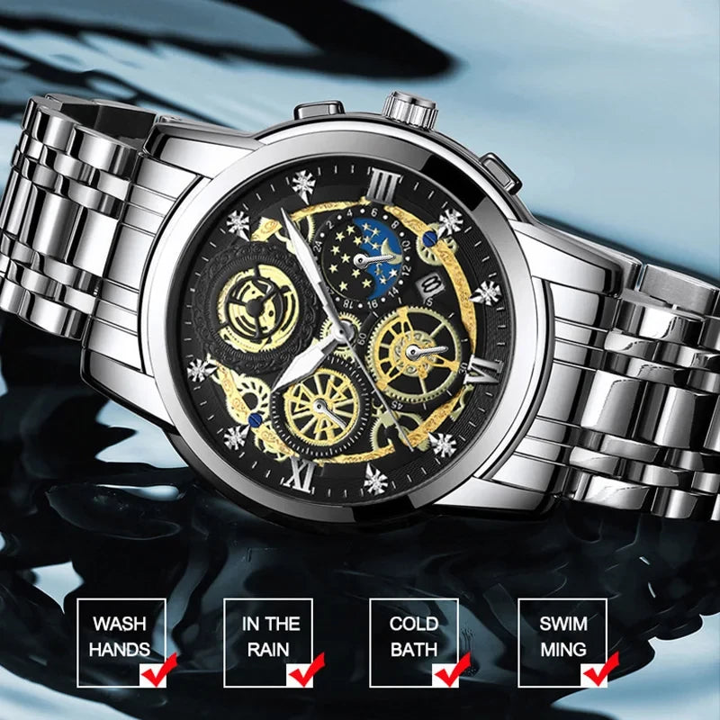 Reloj de Cuarzo para Negocios Tu tienda rápida