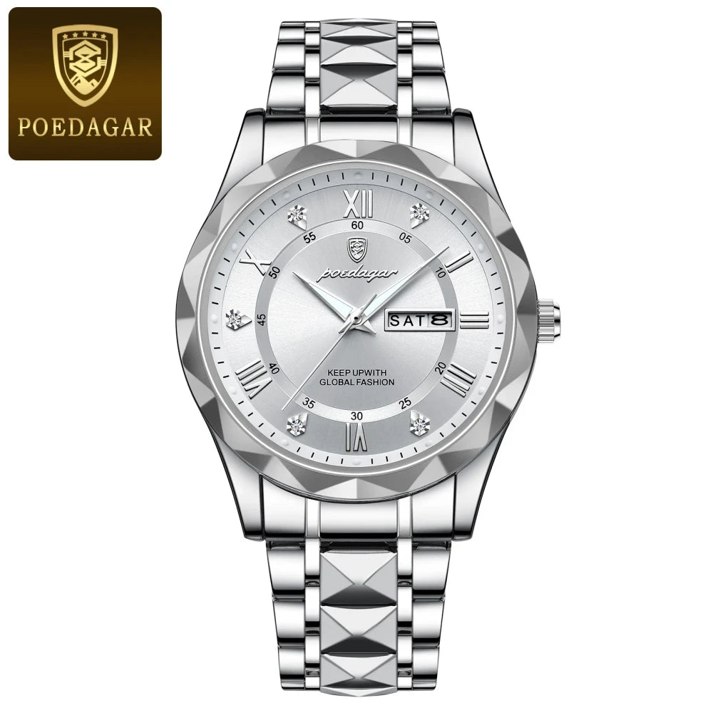 Reloj de Cuarzo para Hombre de Acero Inoxidable Tu tienda rápida