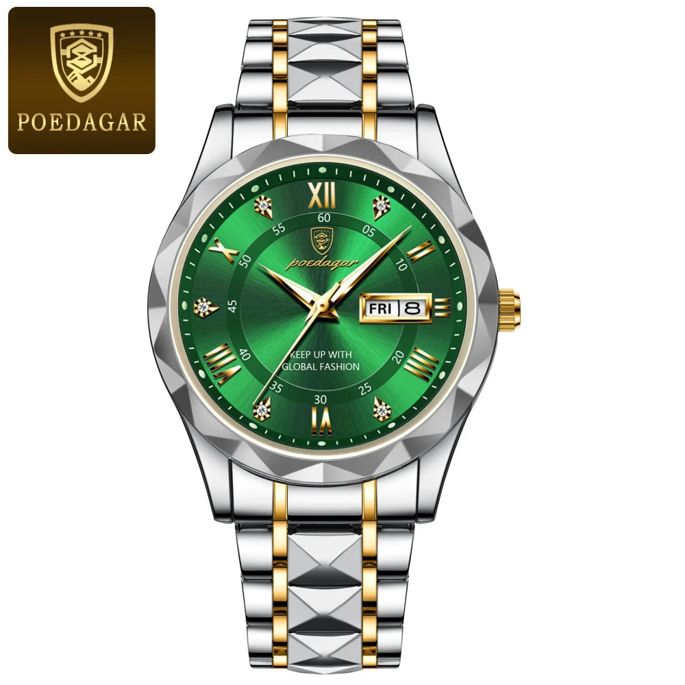 Reloj de Cuarzo para Hombre de Acero Inoxidable Tu tienda rápida