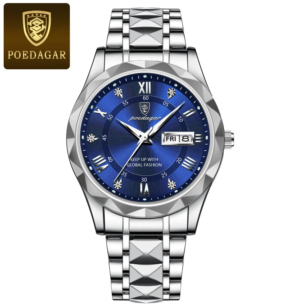 Reloj de Cuarzo para Hombre de Acero Inoxidable Tu tienda rápida