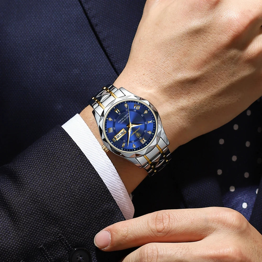 Reloj de Cuarzo para Hombre de Acero Inoxidable Tu tienda rápida