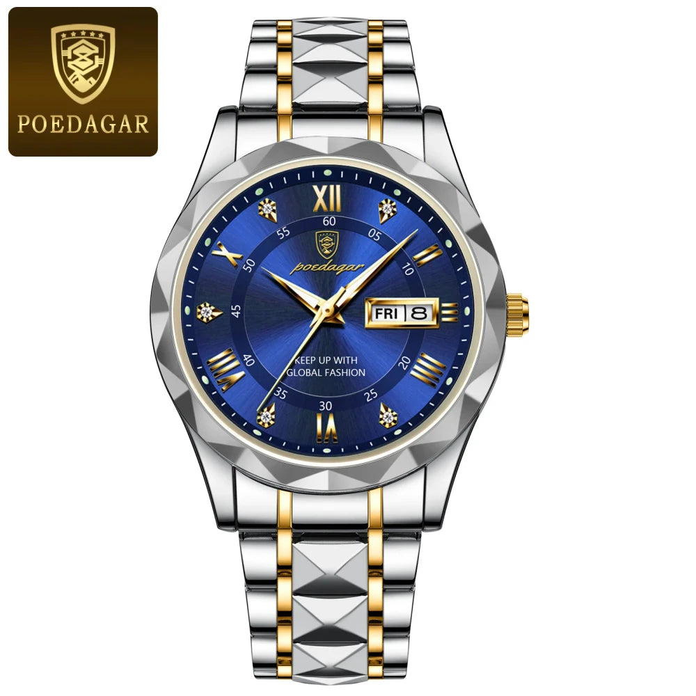 Reloj de Cuarzo para Hombre de Acero Inoxidable Tu tienda rápida