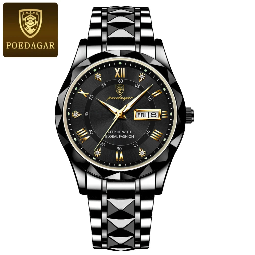 Reloj de Cuarzo para Hombre de Acero Inoxidable Tu tienda rápida