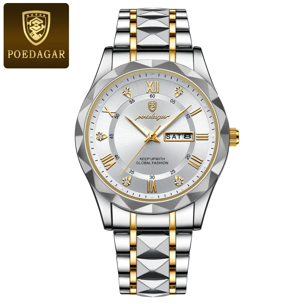 Reloj de Cuarzo para Hombre de Acero Inoxidable Tu tienda rápida