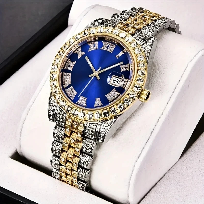 Reloj de Cuarzo Vintage con Diamantes de Imitación Tu tienda rápida