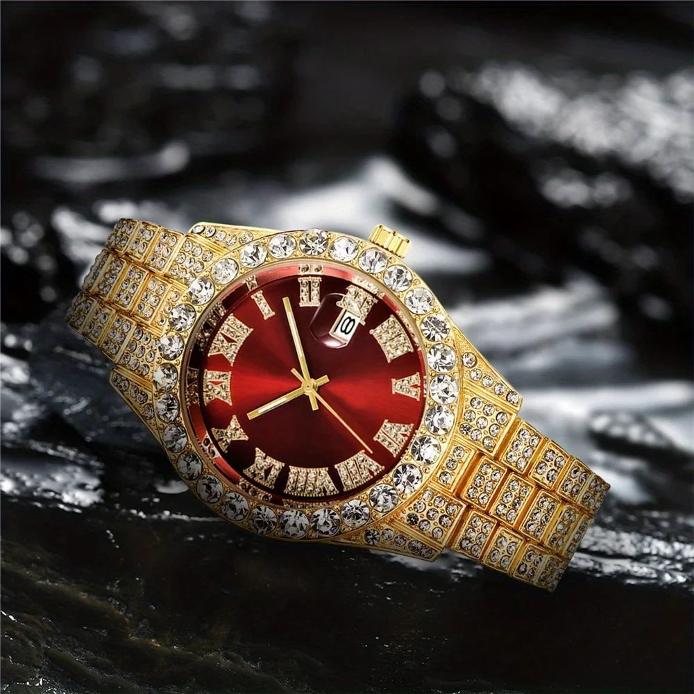 Reloj de Cuarzo Vintage con Diamantes de Imitación Tu tienda rápida