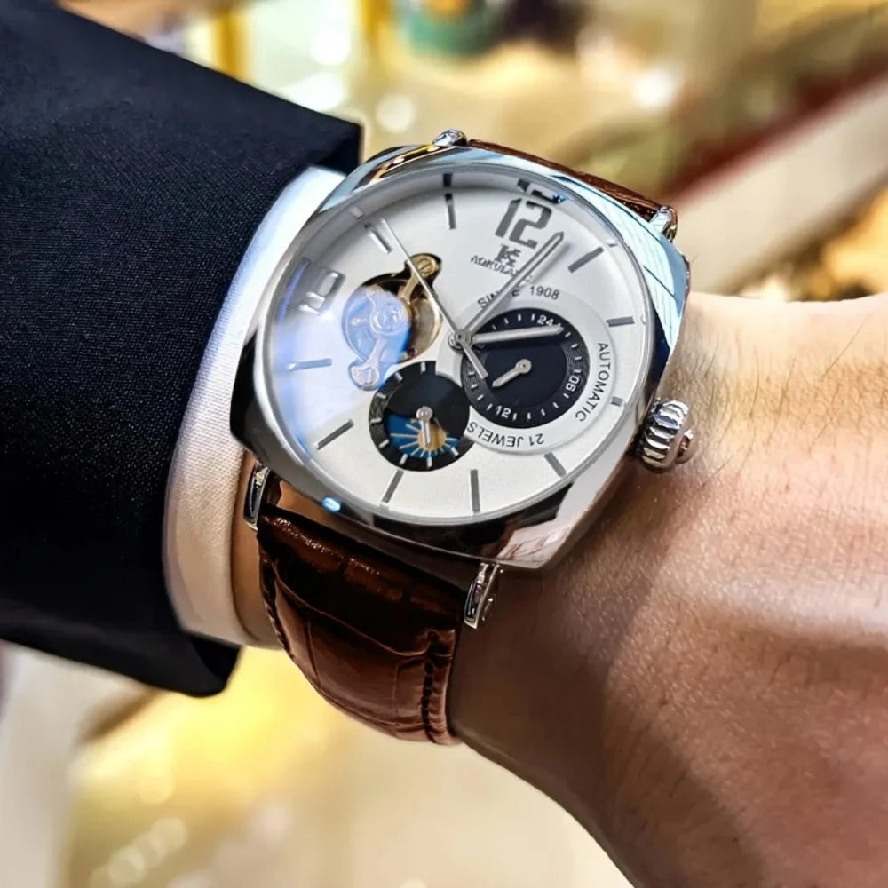 Reloj Mecanico Retro para Hombre Tu tienda rápida