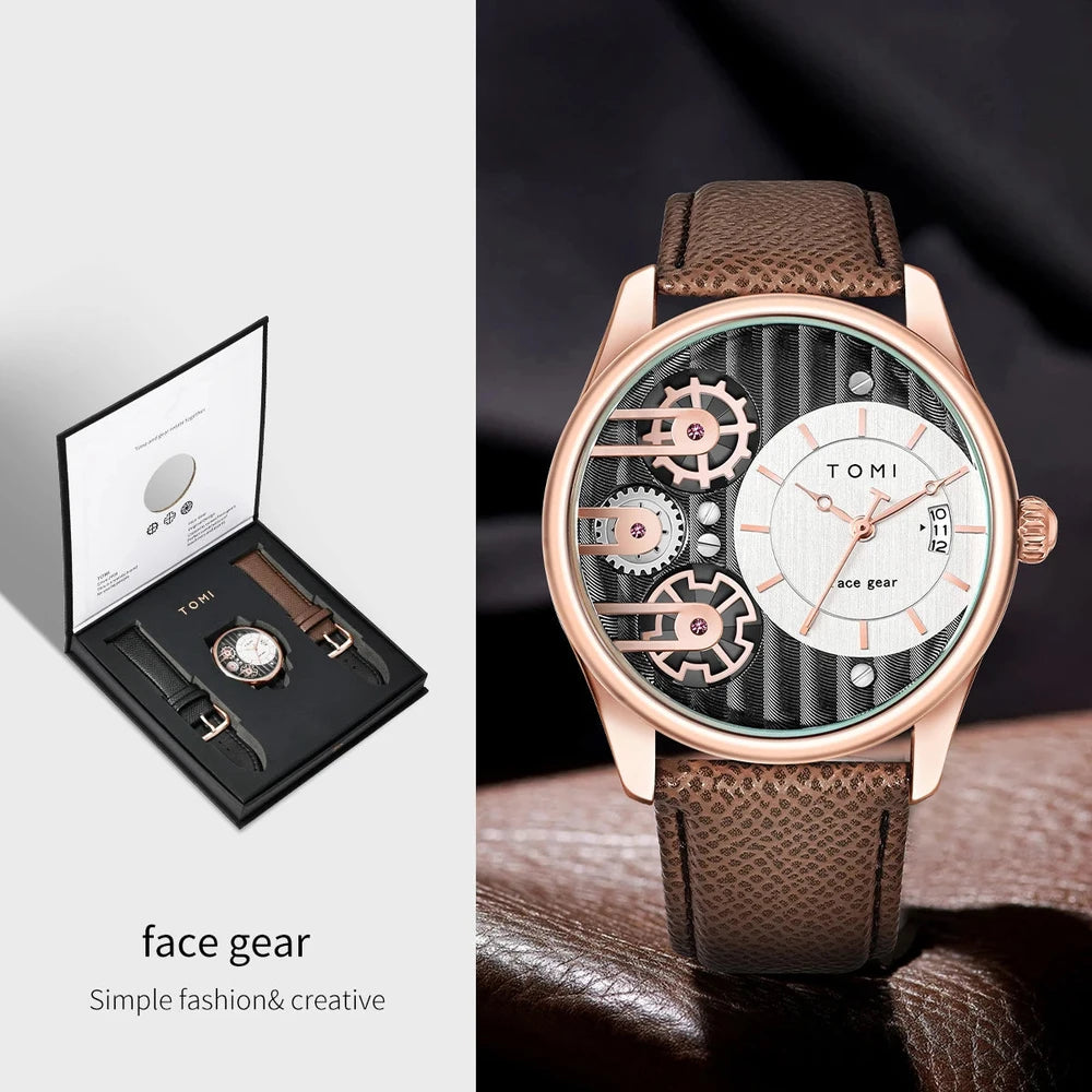 Reloj de Cuarzo Elegante para Hombre con Correa Intercambiable Tu tienda rápida