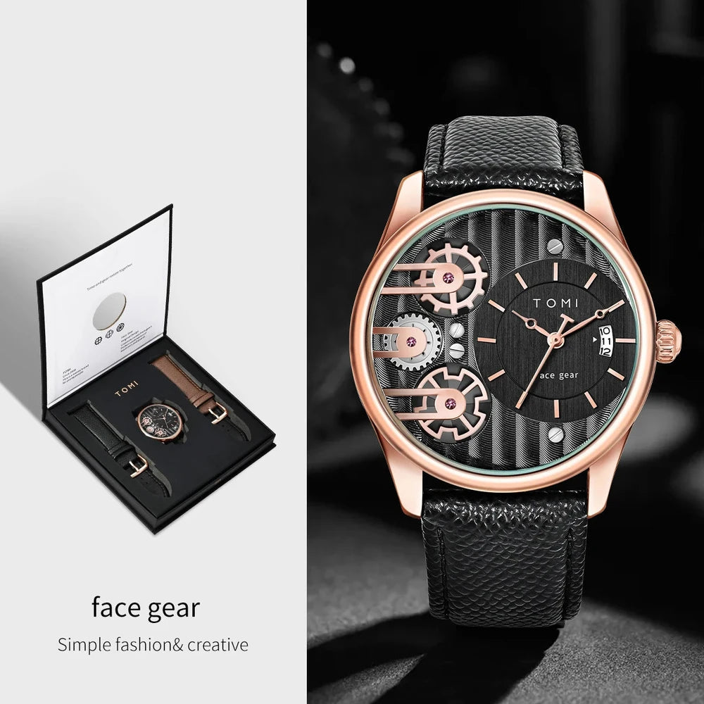 Reloj de Cuarzo Elegante para Hombre con Correa Intercambiable Tu tienda rápida