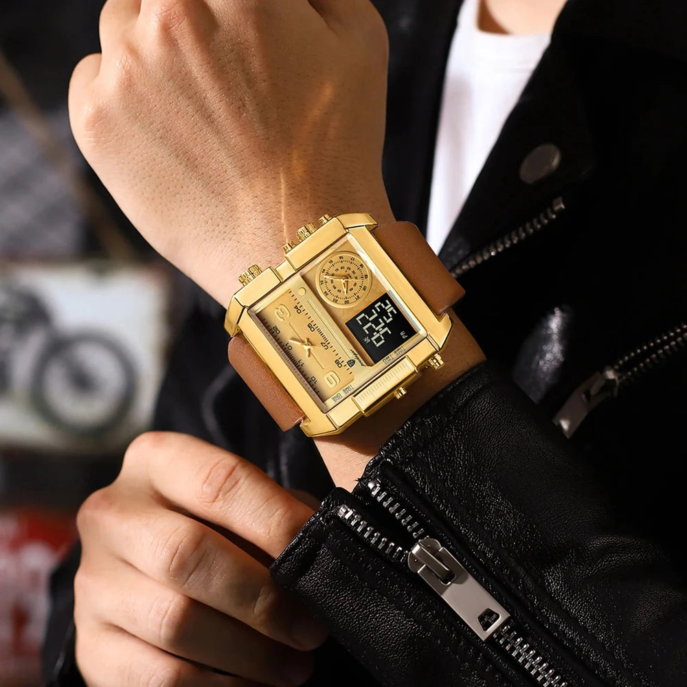 Reloj de Pulsera Analogico Digital para Hombre Tu tienda rápida