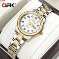 Elevate Your Style with the OPK 8110 Women's Quartz Watch - A Luxurious Waterproof Timepiece with Stainless Steel Elegance
