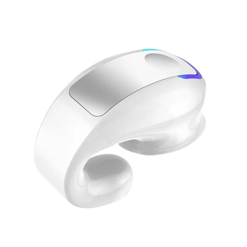 Auriculares Inalámbricos Bluetooth con Clip para la Oreja, Auriculares de Conducción Ósea de Alta Calidad, Auriculares Deportivos TWS con Cancelación de Ruido y Micrófono Tu tienda rápida