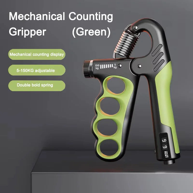 Expansor de muñeca para gimnasio, fortalecedor de mano, recuperación muscular ajustable, ejercicio de fuerza de mano, 5-60/100/150kg Tu tienda rápida