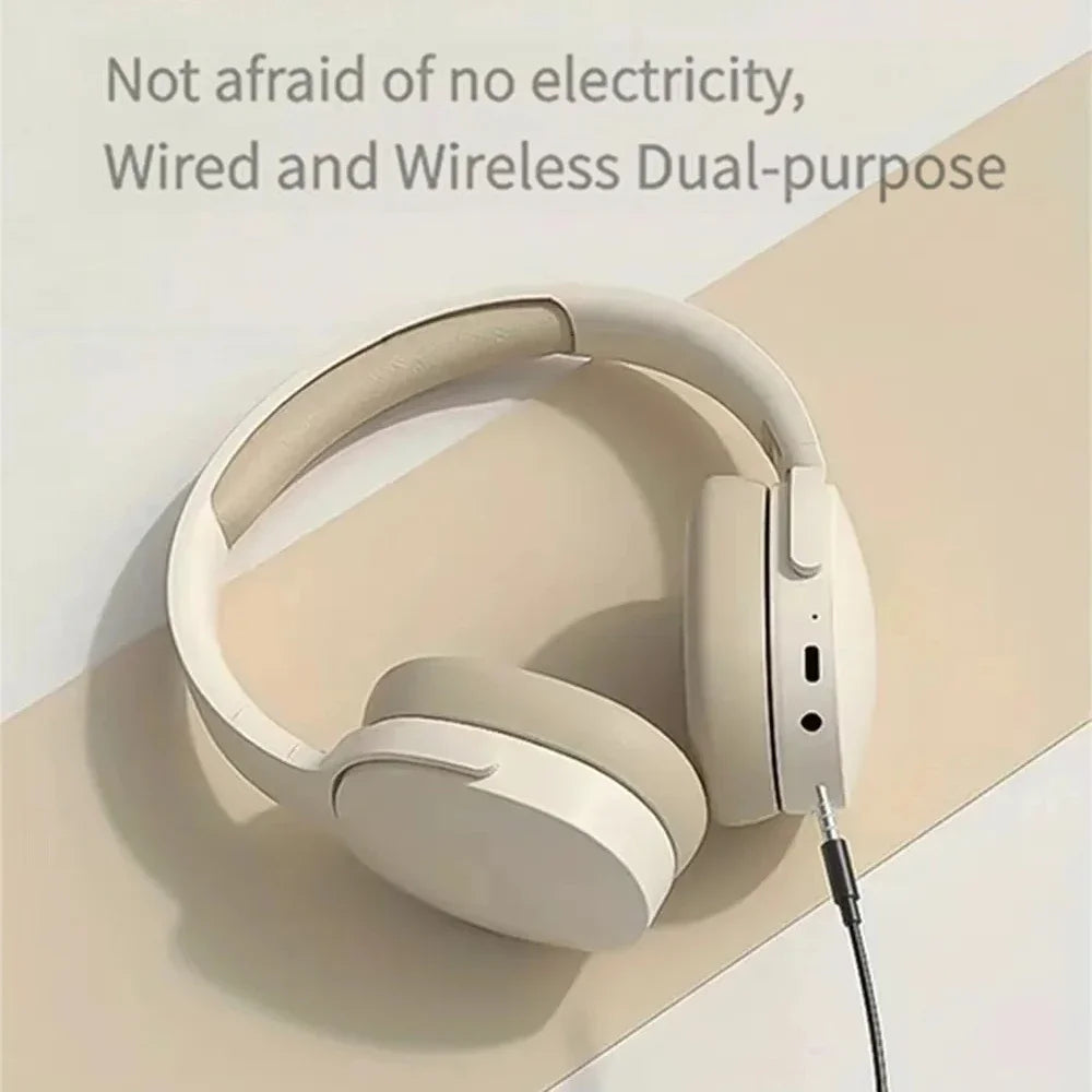 Auriculares Bluetooth 5,3, auriculares para juegos, auriculares inalámbricos de modo Dual, auriculares de música plegables con reducción de ruido para iPhone Xiaomi Tu tienda rápida