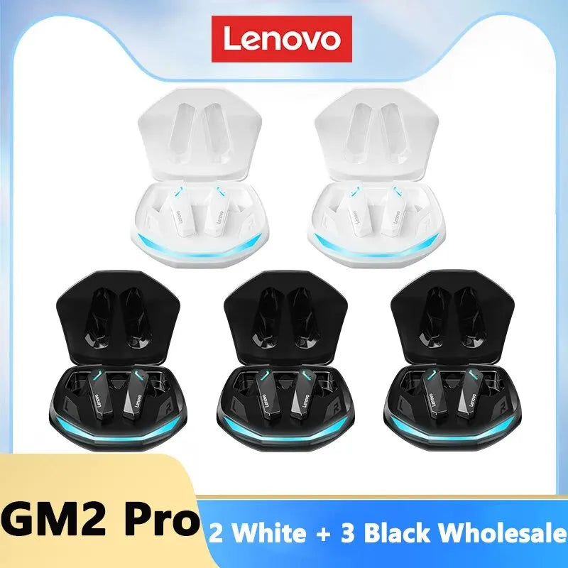 Lenovo GM2 Pro TWS auriculares estéreo HIFI inalámbricos auriculares de baja latencia juegos música modo Dual auriculares música deporte auriculares Tu tienda rápida
