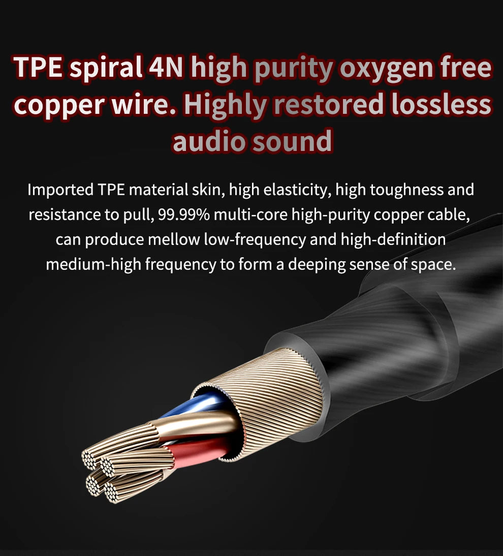 Original QKZ AK6 auriculares internos 6 unidad de controlador dinámico auriculares con micrófono estéreo deportes HIFI Subwoofer auriculares Monitor auriculares Tu tienda rápida