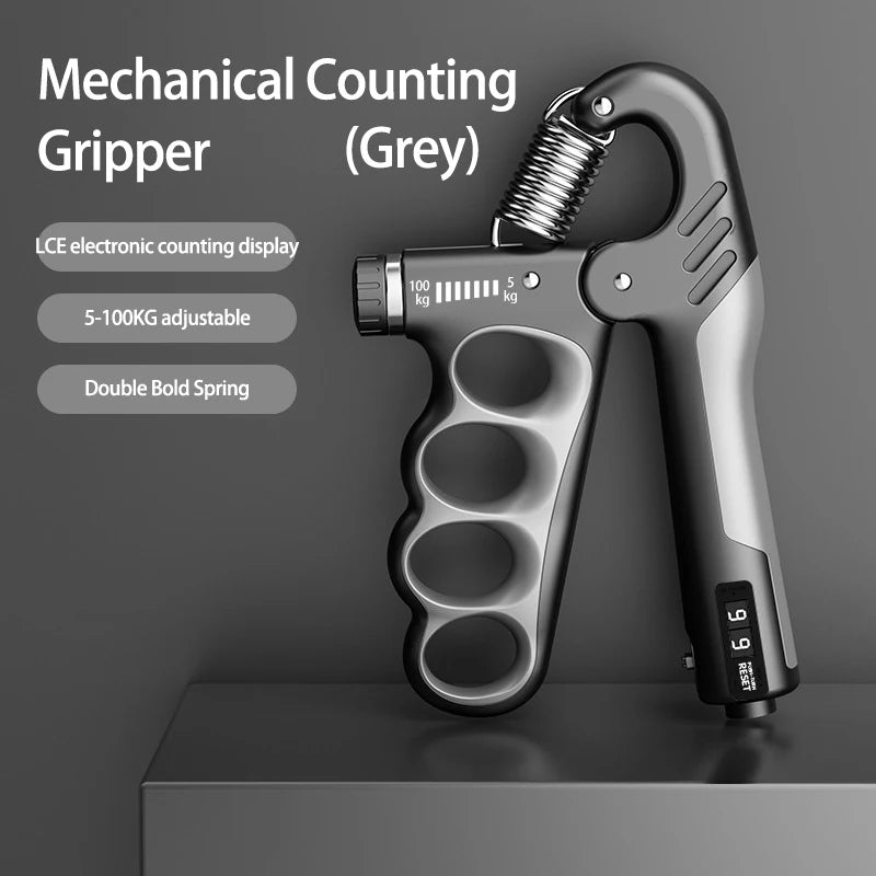 Expansor de muñeca para gimnasio, fortalecedor de mano, recuperación muscular ajustable, ejercicio de fuerza de mano, 5-60/100/150kg Tu tienda rápida