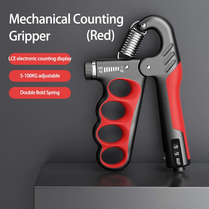Expansor de muñeca para gimnasio, fortalecedor de mano, recuperación muscular ajustable, ejercicio de fuerza de mano, 5-60/100/150kg Tu tienda rápida