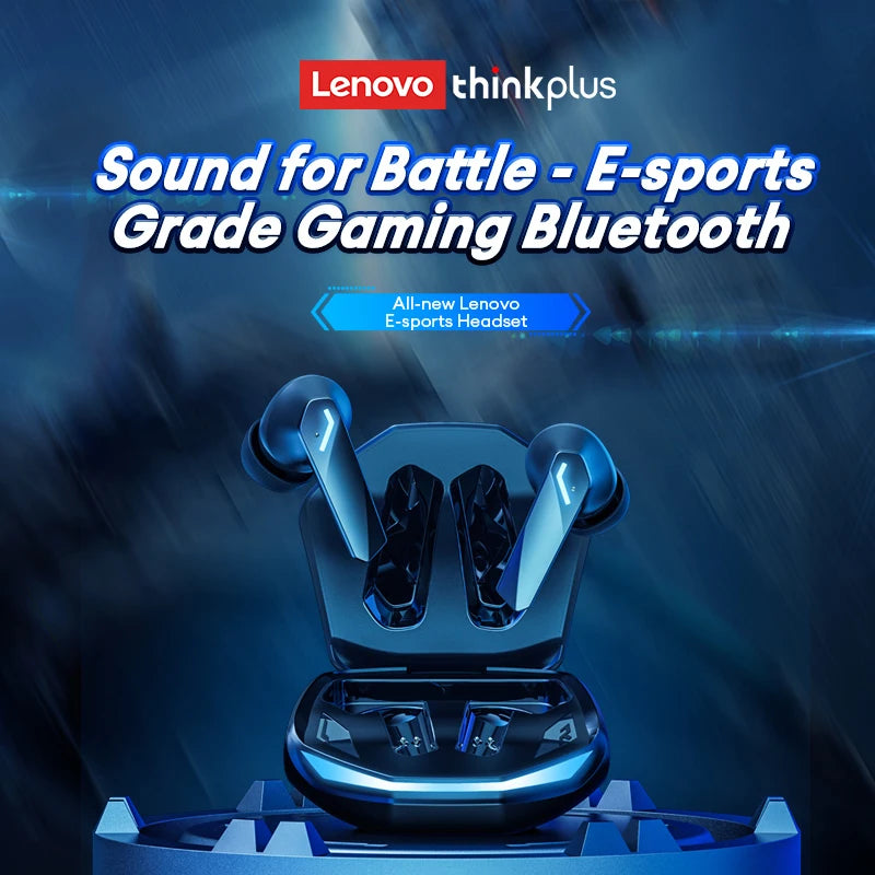 Lenovo GM2 Pro TWS auriculares estéreo HIFI inalámbricos auriculares de baja latencia juegos música modo Dual auriculares música deporte auriculares Tu tienda rápida
