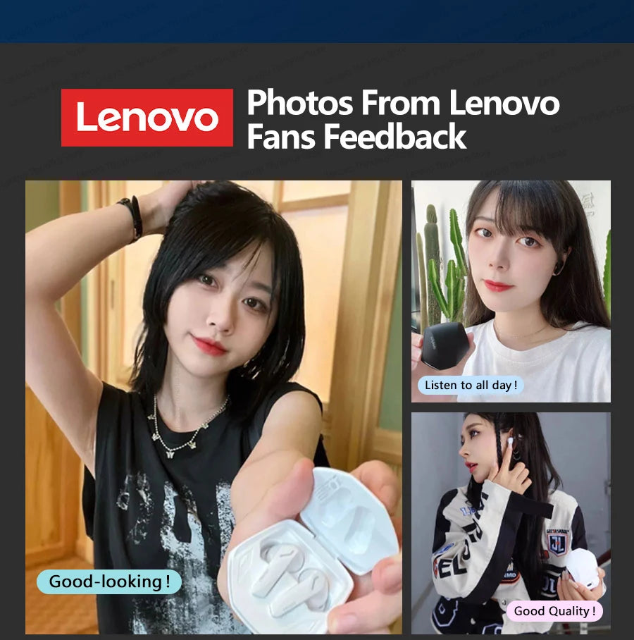 Lenovo GM2 Pro TWS auriculares estéreo HIFI inalámbricos auriculares de baja latencia juegos música modo Dual auriculares música deporte auriculares Tu tienda rápida