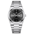 Reloj de pulsera PAAZOMU de cuarzo de lujo para hombre, relojes deportivos para hombre, Reloj luminoso resistente al agua con fecha y semana, Reloj de acero inoxidable para hombre + caja Tu tienda rápida