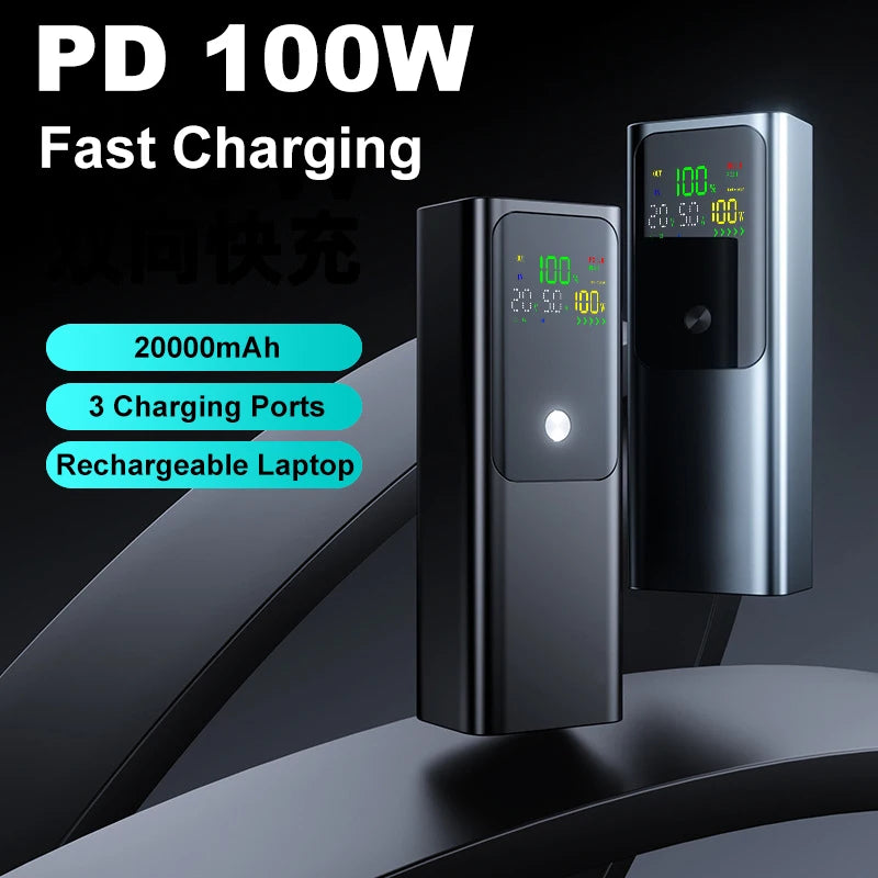 Estuche Cargador de Batería DIY con Carga Rápida PD de 100W para 4 Baterías de Polímero 21700 de 20000mA, Caja de Banco de Energía para Macbook, Requiere Soldadura Tu tienda rápida