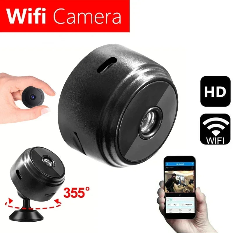 Cámara de Vigilancia Inteligente Wifi HD A9, Sensor, Videocámara, Video Web, Seguridad en el Hogar, Seguridad Inalámbrica Tu tienda rápida
