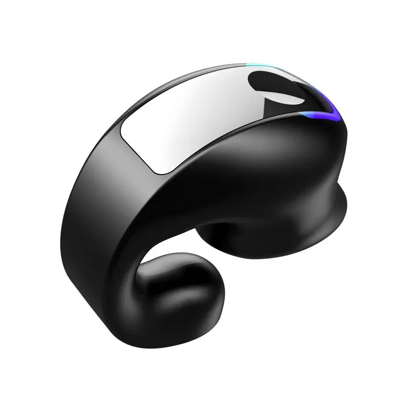 Auriculares Inalámbricos Bluetooth con Clip para la Oreja, Auriculares de Conducción Ósea de Alta Calidad, Auriculares Deportivos TWS con Cancelación de Ruido y Micrófono Tu tienda rápida