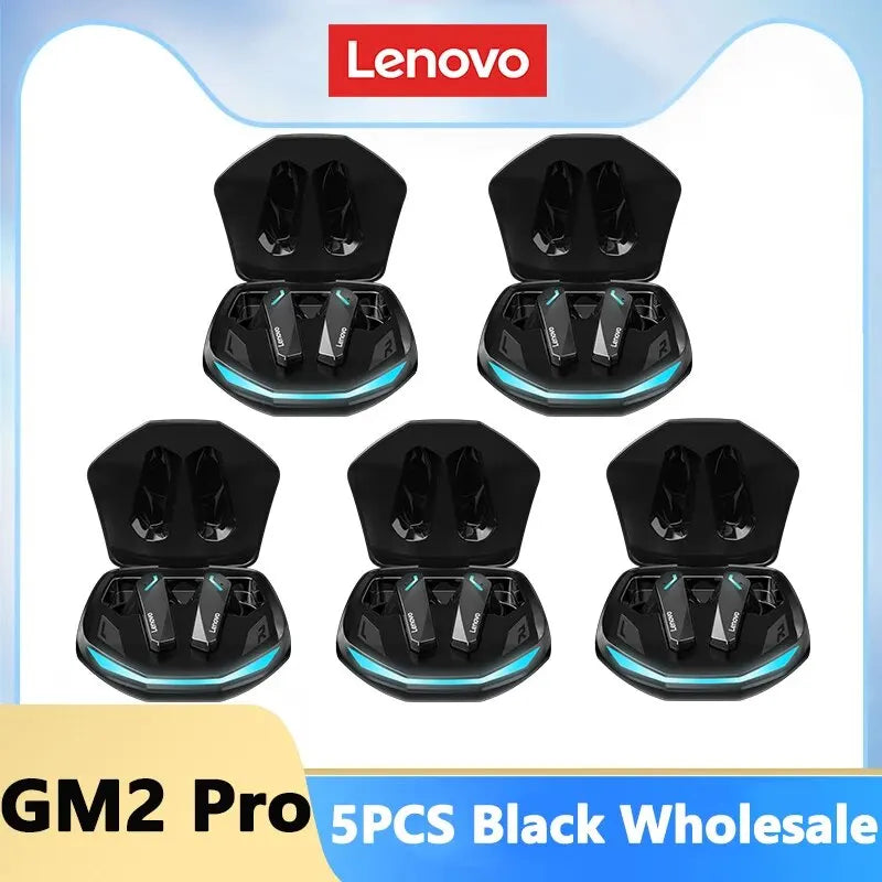 Lenovo GM2 Pro TWS auriculares estéreo HIFI inalámbricos auriculares de baja latencia juegos música modo Dual auriculares música deporte auriculares Tu tienda rápida