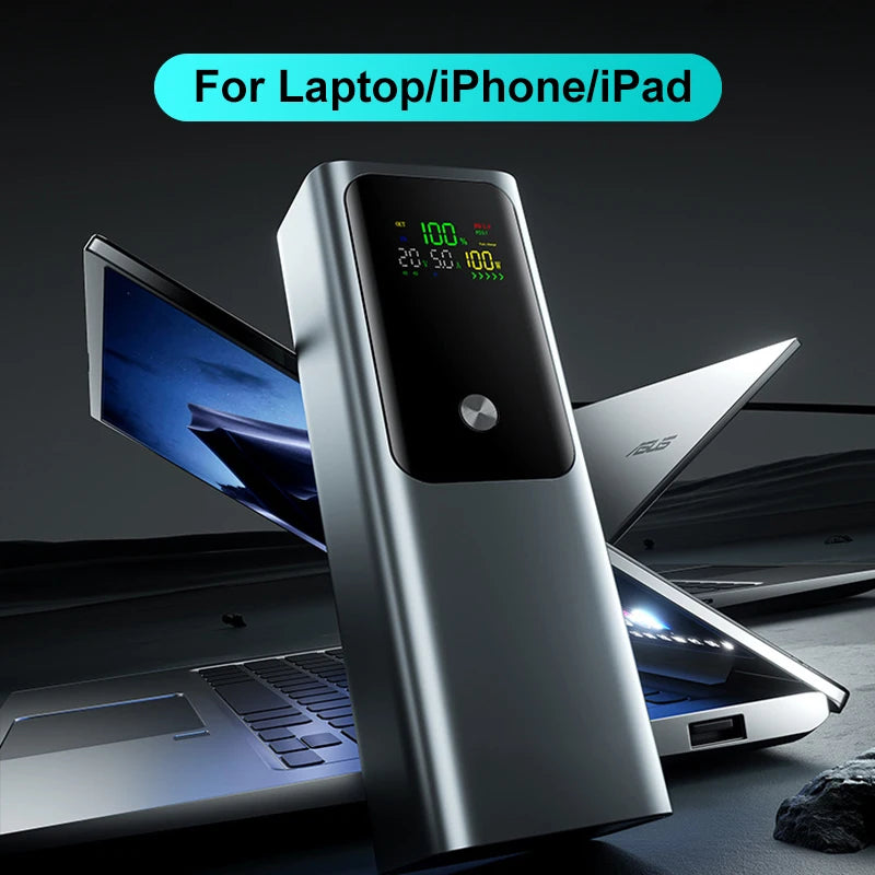 Estuche Cargador de Batería DIY con Carga Rápida PD de 100W para 4 Baterías de Polímero 21700 de 20000mA, Caja de Banco de Energía para Macbook, Requiere Soldadura Tu tienda rápida