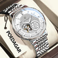 Elevate Your Style with the Top Luxury Luminous Hollow Tourbillon Mechanical Automatic Wristwatch for Men
