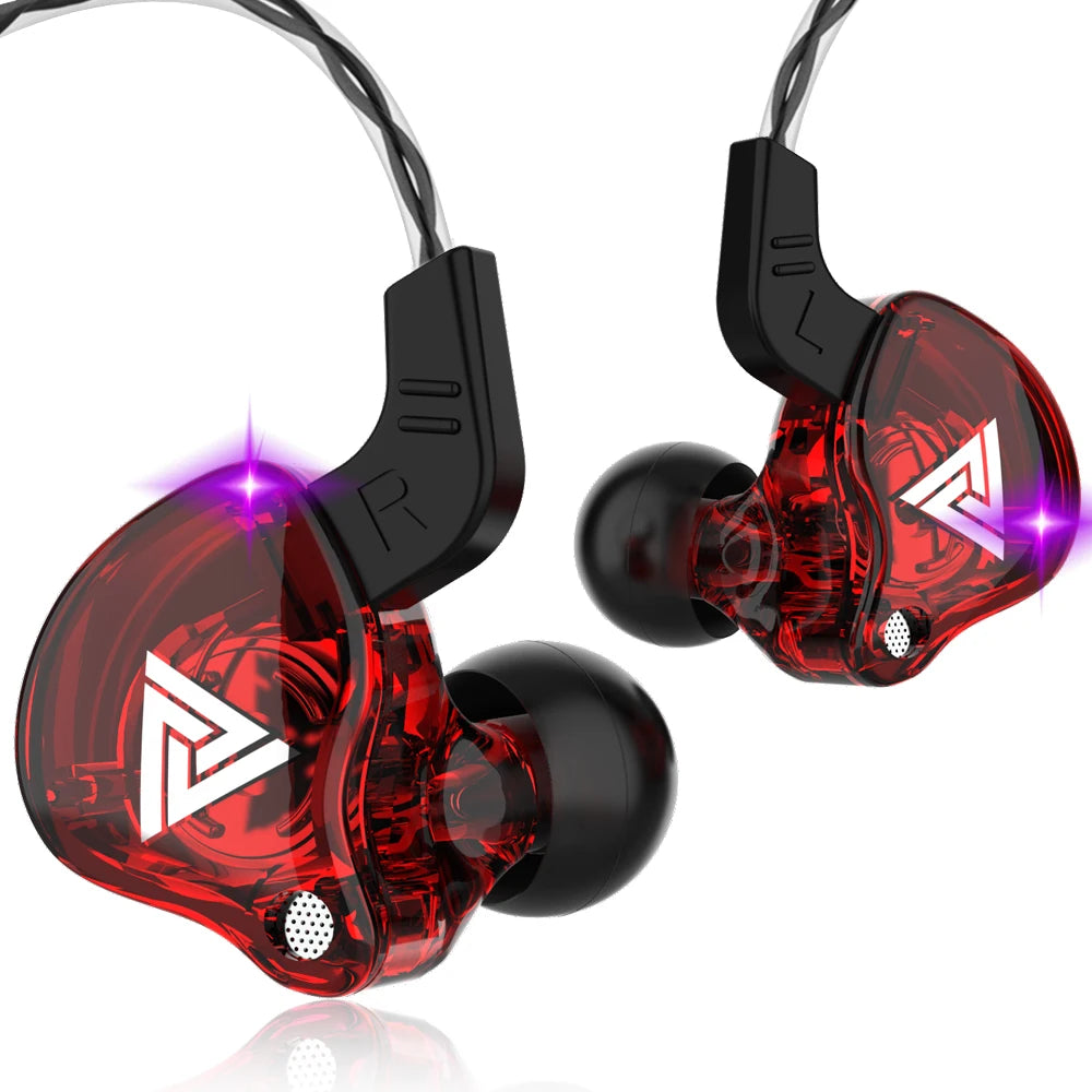 Original QKZ AK6 auriculares internos 6 unidad de controlador dinámico auriculares con micrófono estéreo deportes HIFI Subwoofer auriculares Monitor auriculares Tu tienda rápida
