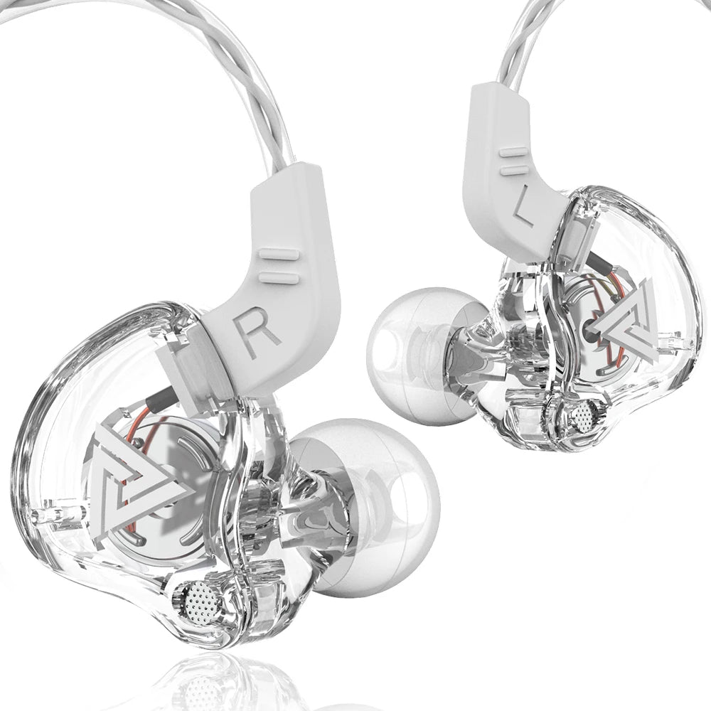 Original QKZ AK6 auriculares internos 6 unidad de controlador dinámico auriculares con micrófono estéreo deportes HIFI Subwoofer auriculares Monitor auriculares Tu tienda rápida
