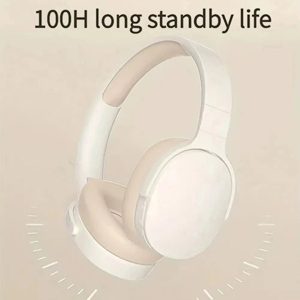 Auriculares Bluetooth 5,3, auriculares para juegos, auriculares inalámbricos de modo Dual, auriculares de música plegables con reducción de ruido para iPhone Xiaomi Tu tienda rápida