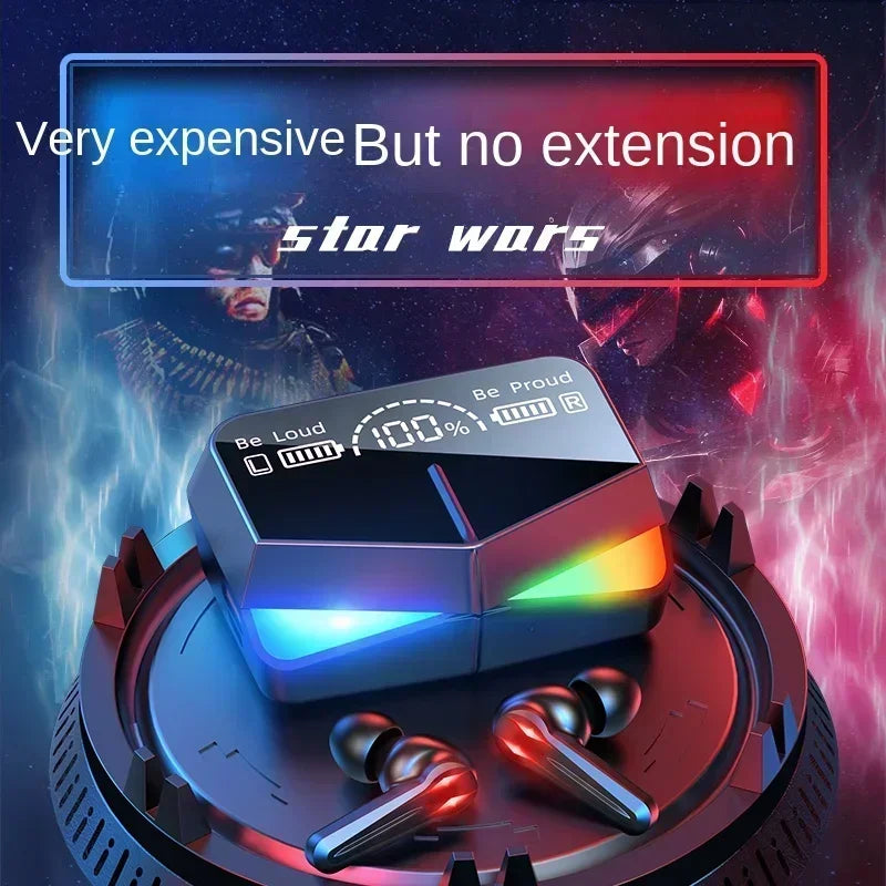 Auriculares inalámbricos M28 originales con Bluetooth 5,3, auriculares deportivos con micrófono y caja de carga para teléfonos inteligentes Tu tienda rápida