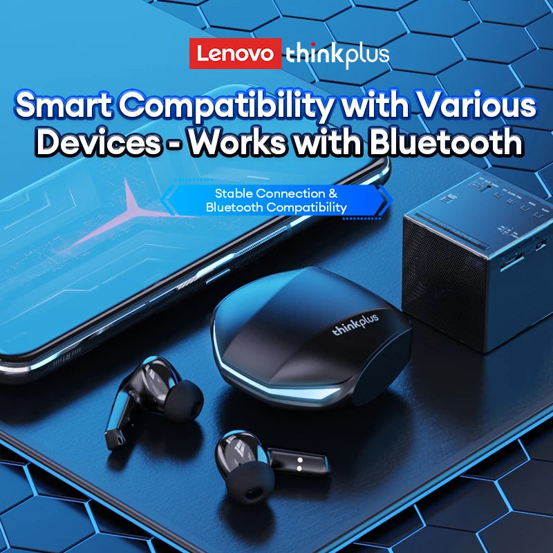 Lenovo GM2 Pro TWS auriculares estéreo HIFI inalámbricos auriculares de baja latencia juegos música modo Dual auriculares música deporte auriculares Tu tienda rápida