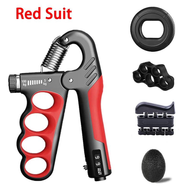 Expansor de muñeca para gimnasio, fortalecedor de mano, recuperación muscular ajustable, ejercicio de fuerza de mano, 5-60/100/150kg Tu tienda rápida