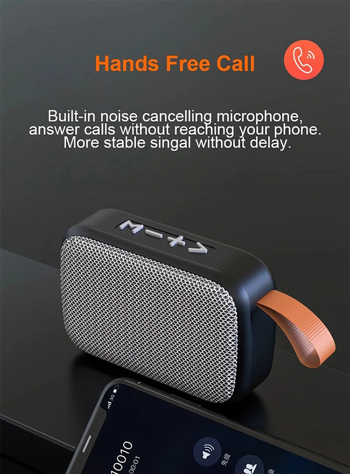 Altavoces portátiles para exteriores, Bluetooth 5,0, Mini altavoz Oxford, columna inalámbrica, reproductor de música estéreo 3D, caja de sonido envolvente Hifi Tu tienda rápida