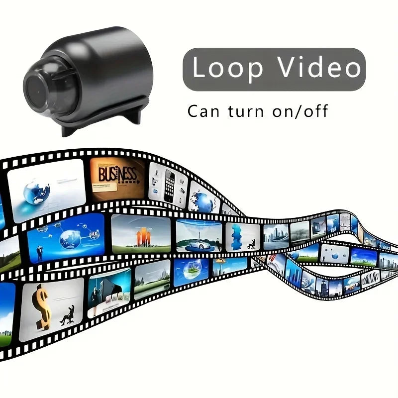 Mini cámara WiFi HD de 1080P, vigilancia de seguridad interior, Monitor de bebé, videocámara de visión nocturna, cámara IP, grabadora de Audio y vídeo Tu tienda rápida