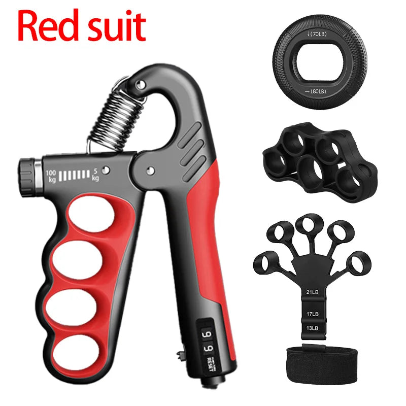 Expansor de muñeca para gimnasio, fortalecedor de mano, recuperación muscular ajustable, ejercicio de fuerza de mano, 5-60/100/150kg Tu tienda rápida