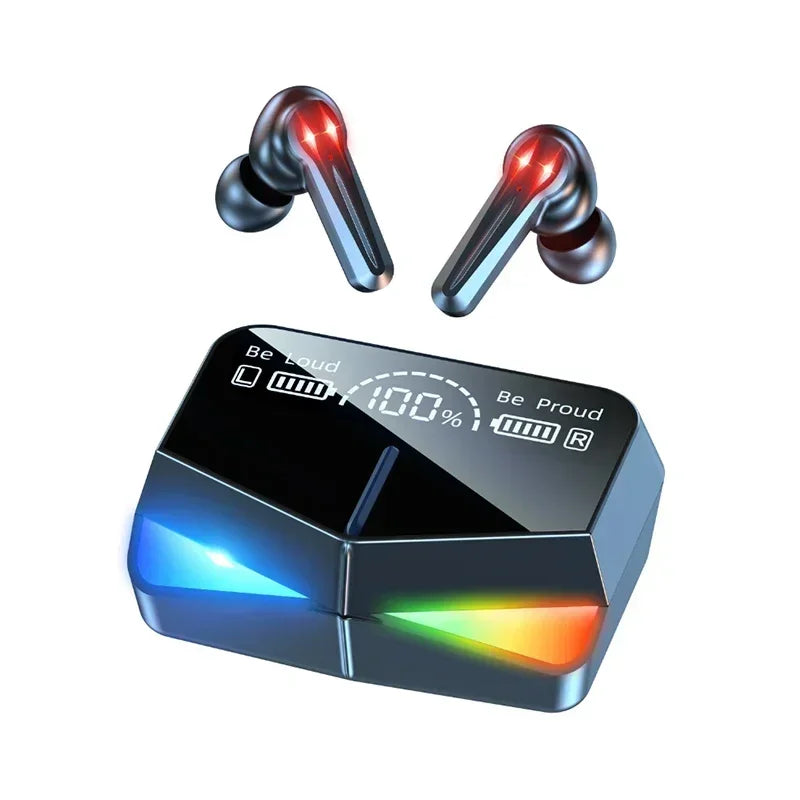Auriculares inalámbricos M28 originales con Bluetooth 5,3, auriculares deportivos con micrófono y caja de carga para teléfonos inteligentes Tu tienda rápida