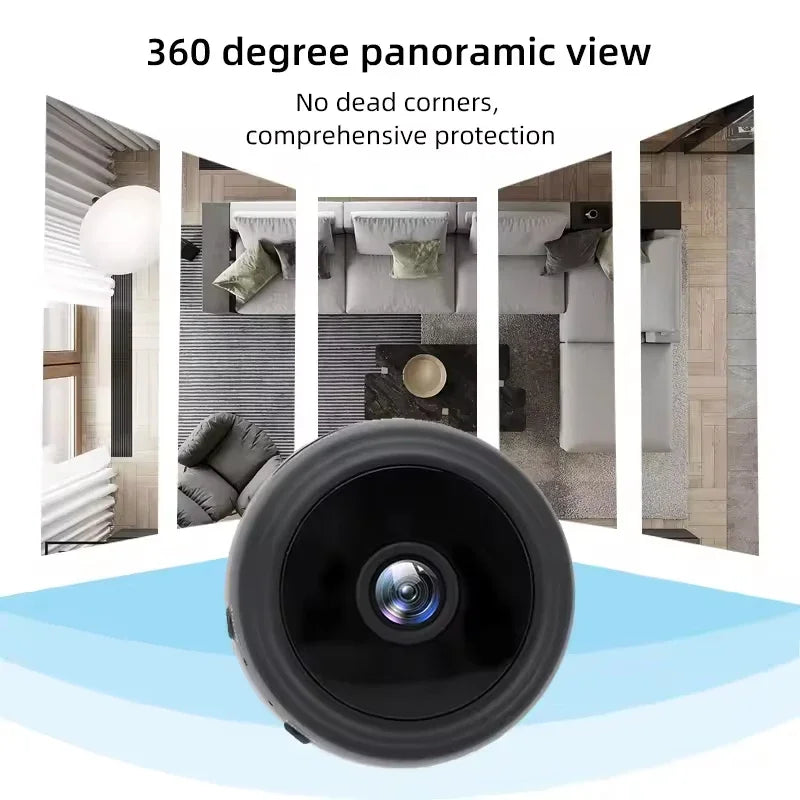 Cámara de Vigilancia Inteligente Wifi HD A9, Sensor, Videocámara, Video Web, Seguridad en el Hogar, Seguridad Inalámbrica Tu tienda rápida
