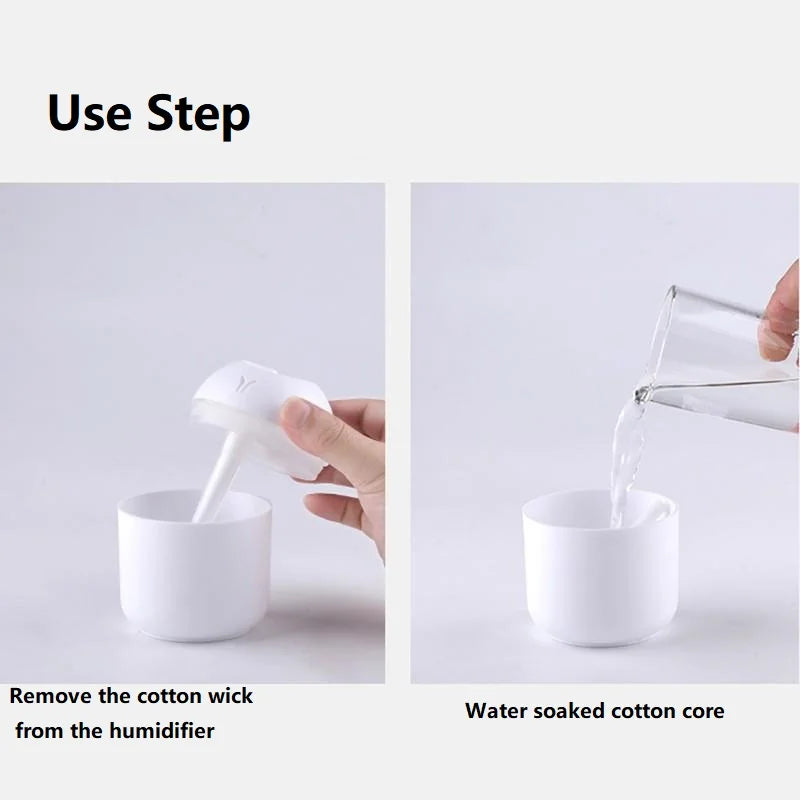 Mini humidificador de aire USB de 250ML, difusor de aceites esenciales aromáticos para el hogar y el coche, generador de niebla silencioso ultrasónico con lámpara LED de Color Tu tienda rápida