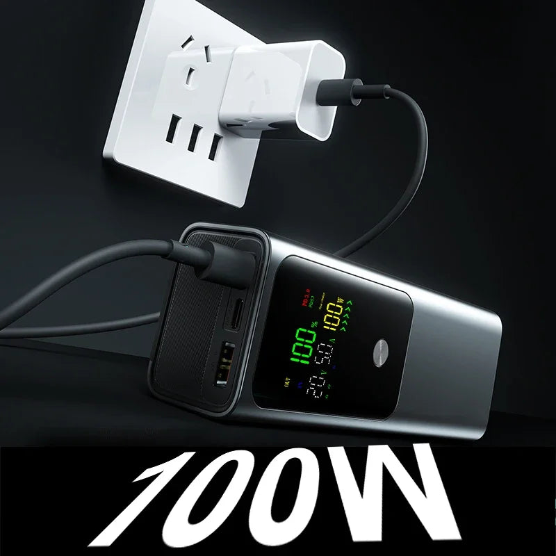 Estuche Cargador de Batería DIY con Carga Rápida PD de 100W para 4 Baterías de Polímero 21700 de 20000mA, Caja de Banco de Energía para Macbook, Requiere Soldadura Tu tienda rápida