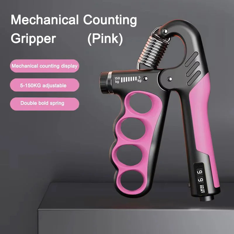 Expansor de muñeca para gimnasio, fortalecedor de mano, recuperación muscular ajustable, ejercicio de fuerza de mano, 5-60/100/150kg Tu tienda rápida