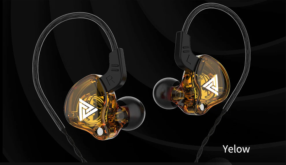 Original QKZ AK6 auriculares internos 6 unidad de controlador dinámico auriculares con micrófono estéreo deportes HIFI Subwoofer auriculares Monitor auriculares Tu tienda rápida