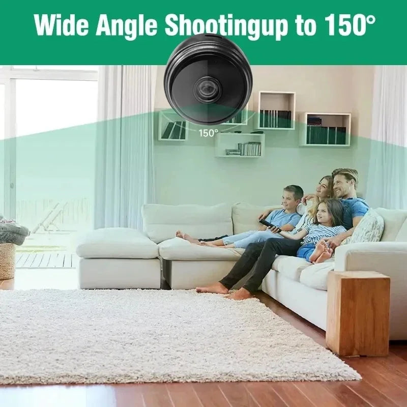 Cámara de Vigilancia Inteligente Wifi HD A9, Sensor, Videocámara, Video Web, Seguridad en el Hogar, Seguridad Inalámbrica Tu tienda rápida