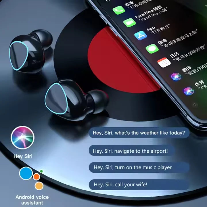 Nueva llegada M10 auriculares inalámbricos de alta calidad auriculares con sonido perfecto juego deportivo música BT auriculares con banco de energía Tu tienda rápida