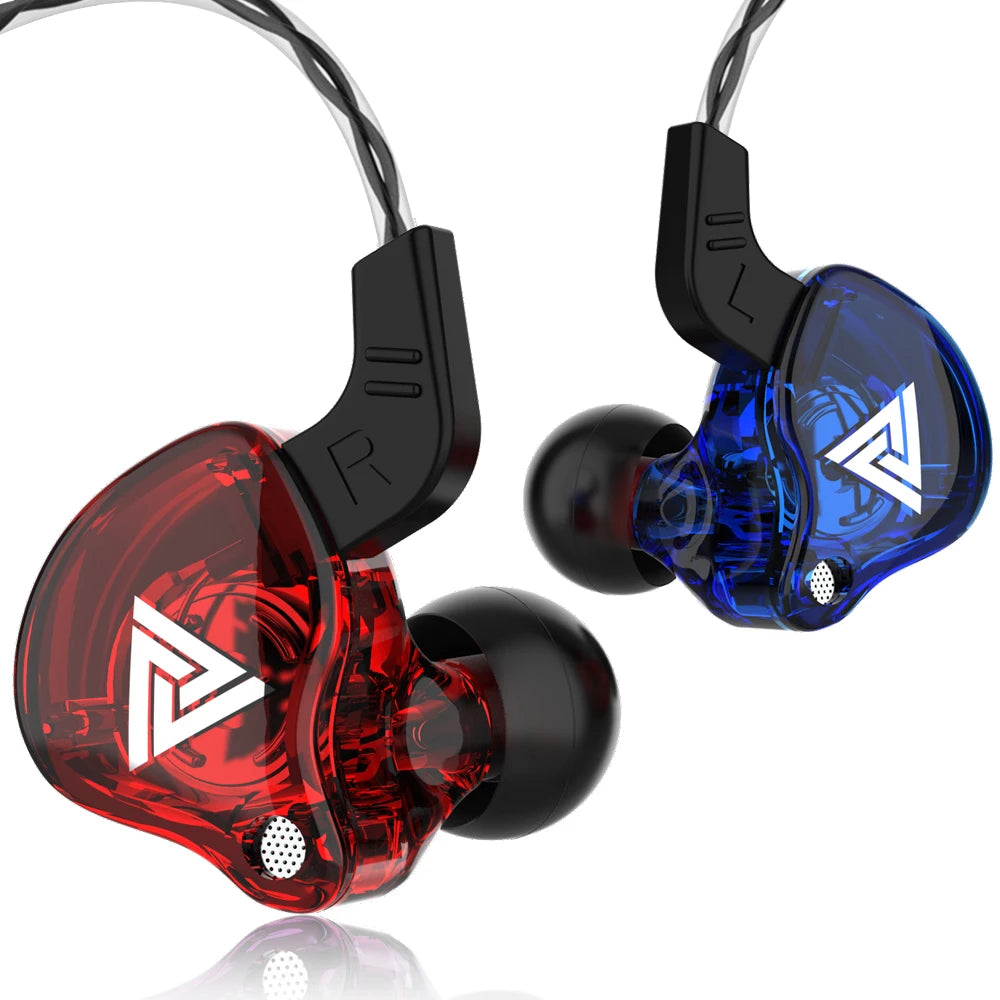 Original QKZ AK6 auriculares internos 6 unidad de controlador dinámico auriculares con micrófono estéreo deportes HIFI Subwoofer auriculares Monitor auriculares Tu tienda rápida