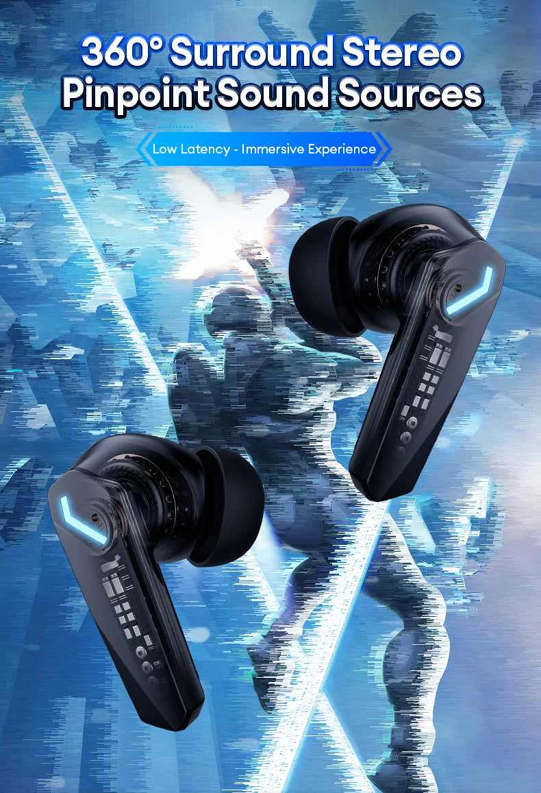 Lenovo GM2 Pro TWS auriculares estéreo HIFI inalámbricos auriculares de baja latencia juegos música modo Dual auriculares música deporte auriculares Tu tienda rápida